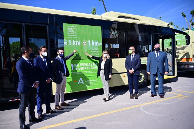 Presentación de la campaña del Consorciod e transportes (JUNTA)