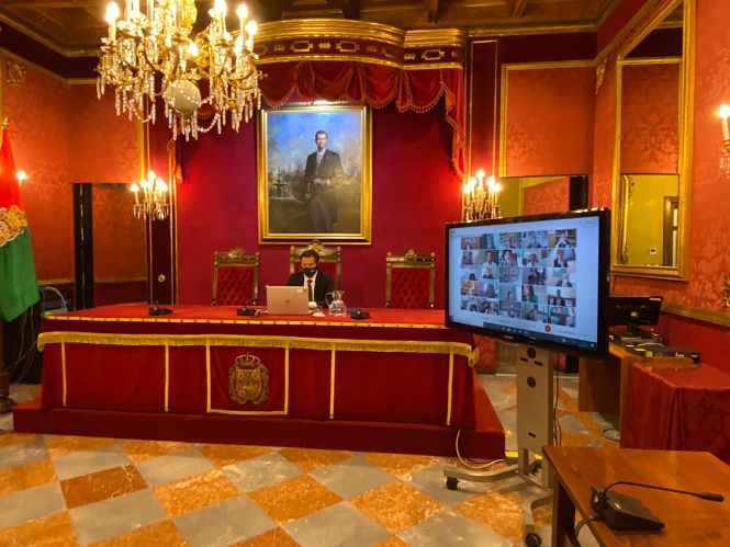 Pleno telemático del Ayuntamiento de Granada (AYTO. GRANADA)