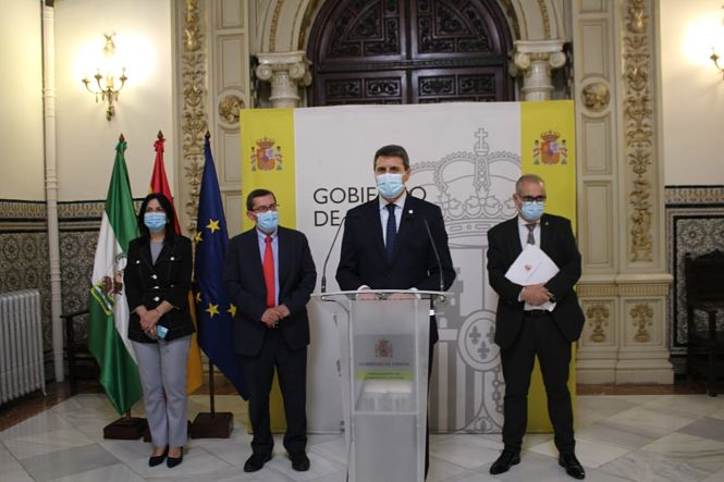 Rueda de prensa de Pedro Fernández (SUBDELEGACIÓN) 