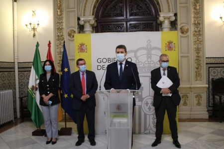 Rueda de prensa de Pedro Fernández (SUBDELEGACIÓN) 