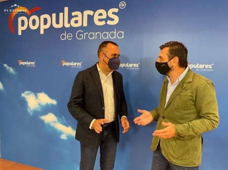 Francisco Rodríguez y Toni Martín en rueda de prensa (PP) Francisco Rodríguez y Toni Martín en rueda de prensa (PP)