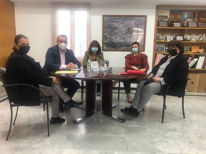 Imagen de la visita a Iznalloz (DIPUTACIÓN) 