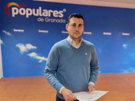 El parlamentario andaluz del PP, Rafael Caracuel (PP)