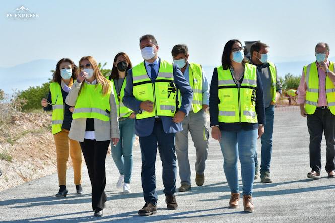 Imagen de la visita al Camino Real de Lorca (JUNTA)