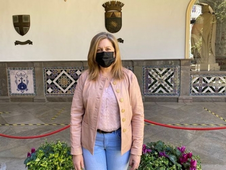 La Concejal de Vox en el Ayuntamiento de Granada, Beatriz Sánchez (VOX)