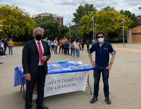 El concejal de Derechos Sociales del Ayuntamiento de Granada, José Antonio Huertas (AYTO. GRANADA) 