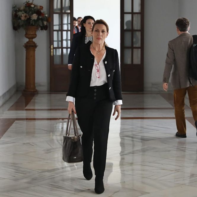 La parlamentaria andaluza de Cs, Concha Insua (CIUDADANOS)