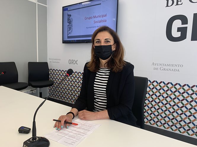 La Concejal del PSOE en el Ayuntamiento de Granada, Raquel Ruz (PSOE)