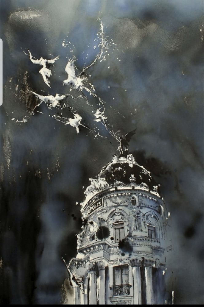 Obra de Mar Aragón `De Madrid al Cielo` (MAR ARAGÓN)