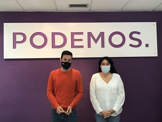Manu Rios y Alejandra Durán (PODEMOS)