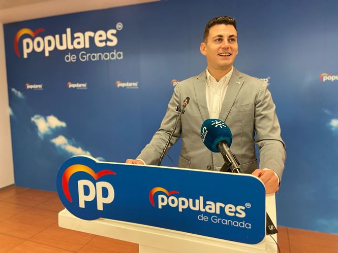 El parlamentario andaluz del PP, Rafael Caracuel (PP)
