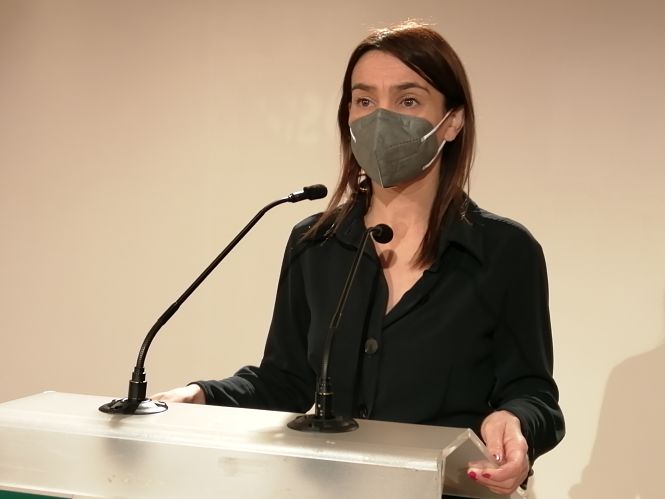 La secretaria de Política Municipal del PSOE de Granada, Olga Manzano (PSOE)