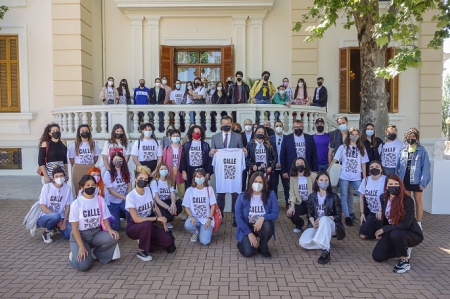 Inauguración de la expocisión `A la calle` (JAVIER ALGARRA / AYUNTAMIENTO)