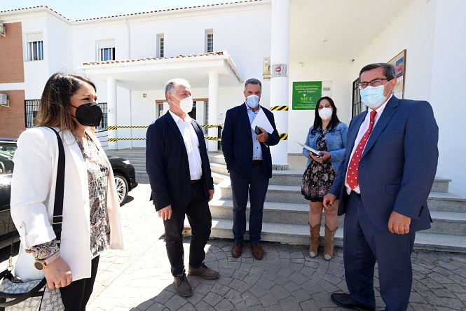 Imagen de la visita a Moraleda de Zafayona (R. MARTÍNEZ / DIPGRA)