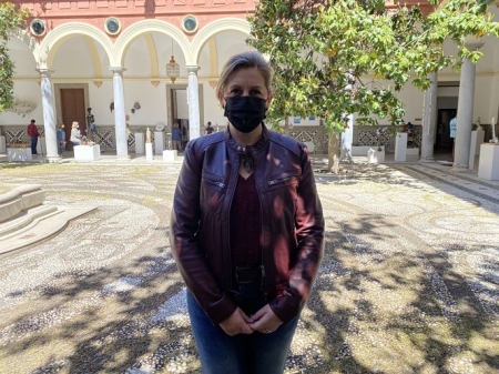La Concejal de Vox en el Ayuntamiento de Granada, Beatriz Sánchez (VOX)