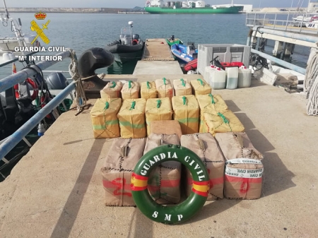 Imagend el hachís inacutado (GUARDIA CIVIL)