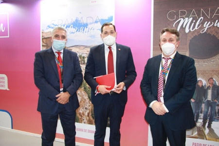 Imagen de la reunión con Iberia (JM GIL / DIPGRA)