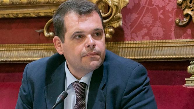 El portavoz del PP en el Ayuntamiento de Granada, Onofre Miralles (VOX) 