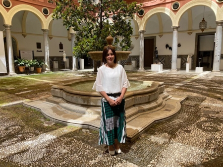 La concejal de Vox en el Ayuntamiento de Granada, Mónica Rodríguez (VOX)