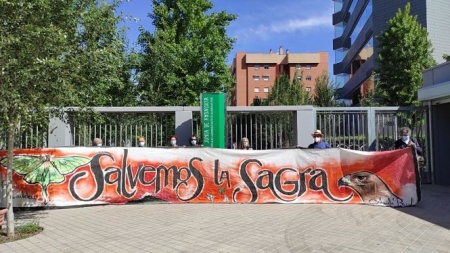 Manifestación de asociaciones ecologistas (PODEMOS) 