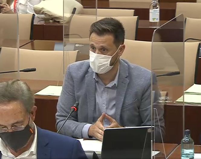 El parlamentario andaluz del PSOE, Juan José Martín Arcos (PSOE) 