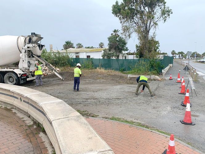 Obras en la Playa del Poniente (ALBA FEIXAS)