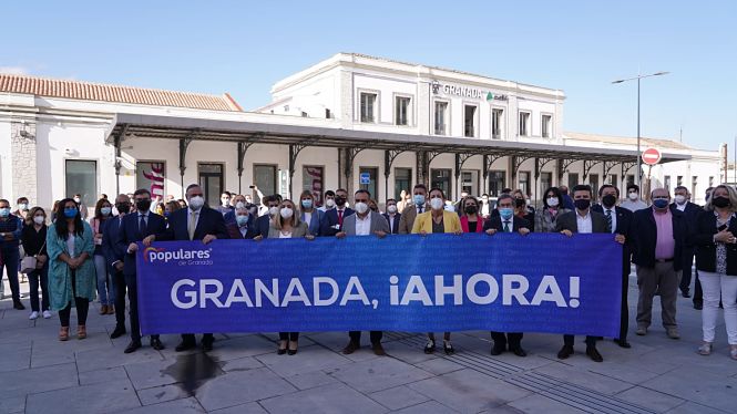 Presentación de la campaña `Granada Ahora` (PP)