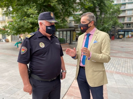 El concejal de Seguridad Ciudadana, César Díaz (AYTO. GRANADA)