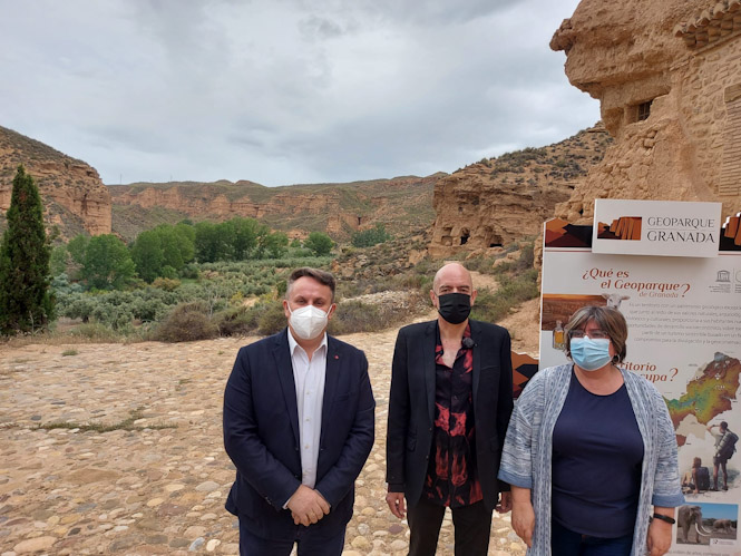 Imagen de la visita al Geoparque (DIPUTACIÓN)