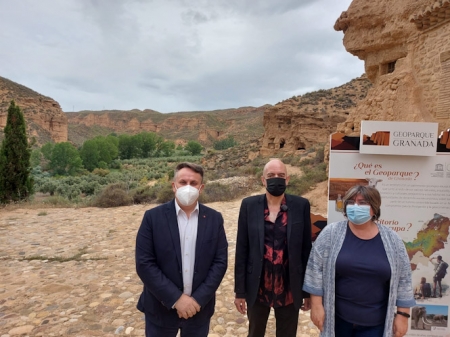 Imagen de la visita al Geoparque (DIPUTACIÓN)