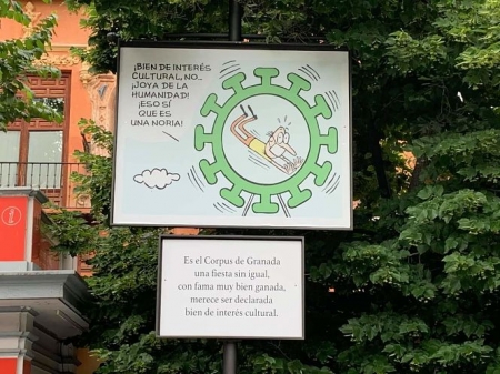 Una de las carocas de la Plaza Bib-Rambla (JOSÉ VELASCO) 