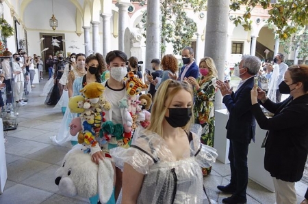 Celebración del Día Internacional del Reciclaje en el Ayuntamiento, en imagen de archivo (AYUNTAMIENTO) 
