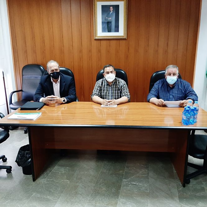 Imagen de la visita a Cogollos de Guadix (JUNTA)