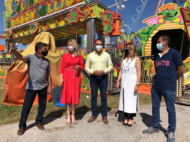 Imagen de la viista al Ferial (PP)