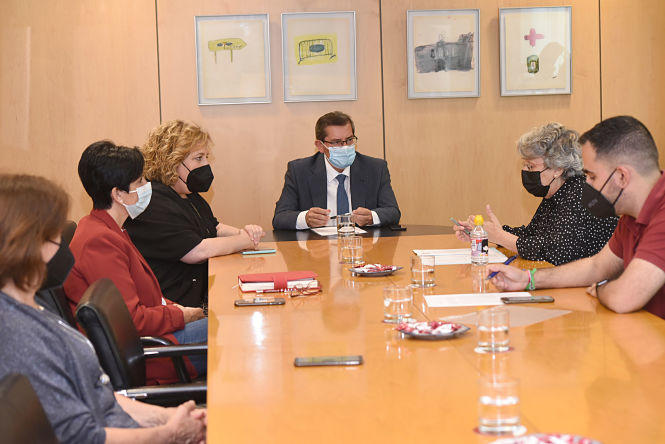 Imagen de la reunión (R. MARTÍNEZ / DIPGRA)