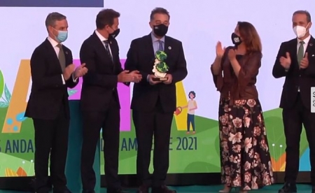 Emasagra recibe el Premio Andalucía de Medio Ambiente en la modalidad de cambio climático (AYUNTAMIENTO DE GRANADA) 