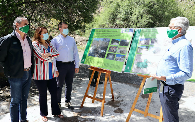 Imagen de la visita a Sierra Nevada (JUNTA)