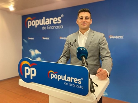 El parlamentario andaluz del PP, Rafael Caracuel (PP) 