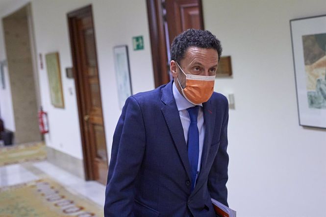 El vicesecretario general de Ciudadanos y portavoz adjunto en el Congreso de los Diputados, Edmundo Bal. - EUROPA PRESS/J. Hellín