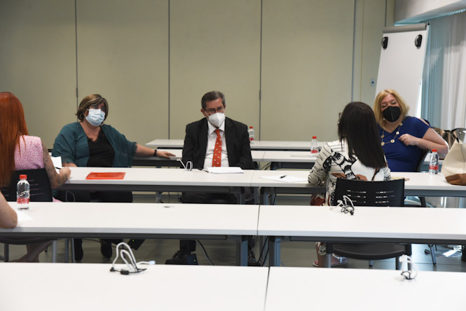 Imagen de la reunión (S. BÁRCENA / DIPGRA)