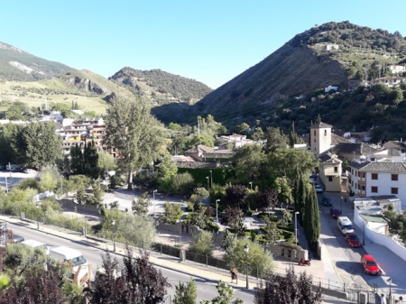 Vista panorámica de Monachil (AYTO. MONACHIL)