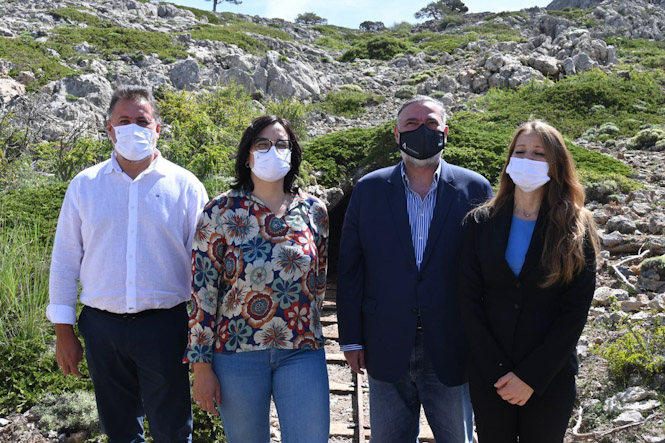 Imagen de la visita al Parque Natural `Sierra de Baza` (JUNTA)