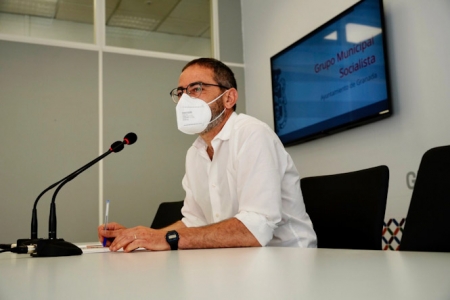 El concejal del PSOE en el Ayuntamiento de Granada, Miguel Ángel Fernández Madrid (PSOE)