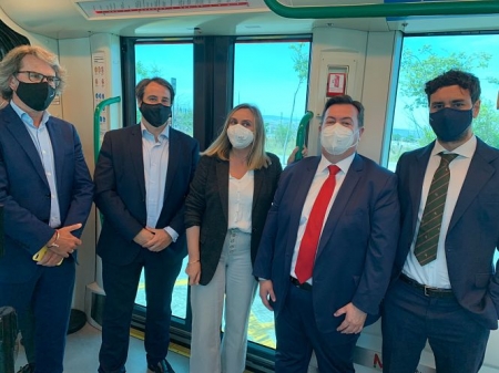 Marifran Carazo en el metro de Granada (JUNTA)