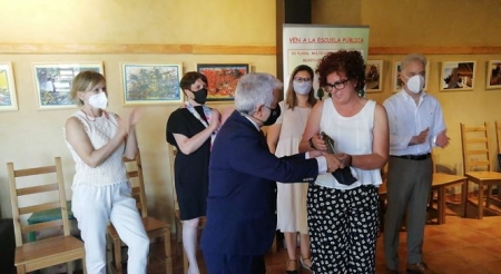 Entrega del premio al AMPA La Caleta (CODAPA) 