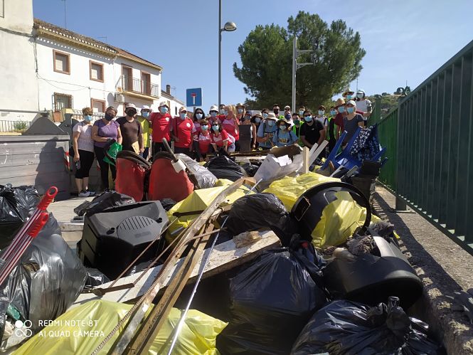 Imagen de los residuos recogidos  (AYTO. PINOS PUENTE)
