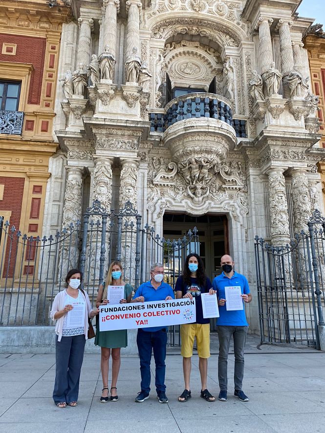 Imagen de la concentración (CCOO)