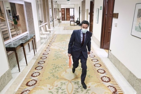 El vicesecretario general de Ciudadanos y portavoz adjunto en el Congreso de los Diputados, Edmundo Bal (EUROPA PRESS/E. PARRA. POOL) 