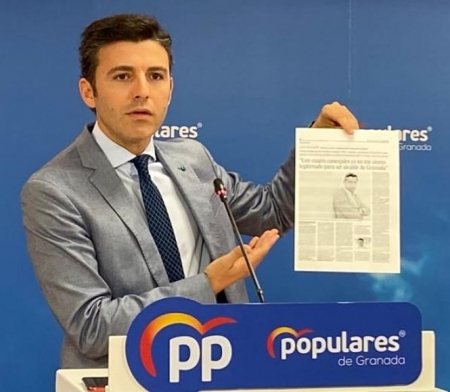 El Secretario general del PP, Jorge Saavedra (PP)