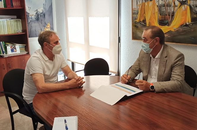 Imagen de la visita al Ayuntamiento de Cijuela (JUNTA)